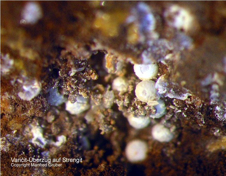 Sauerland Mineralien Grube David Variscit Warstein