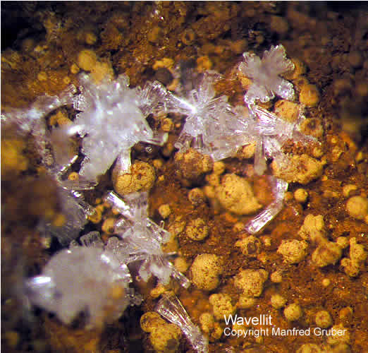 Sauerland Mineralien Grube David Wavellit Warstein