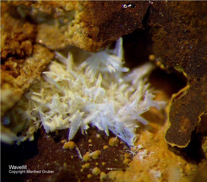 Sauerland Mineralien Grube David Wavellit Warstein