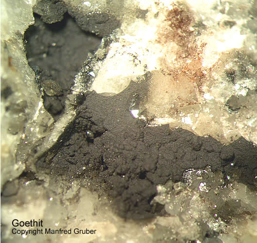 Grube Dorothea Mineralien Goethit Schwarzwald