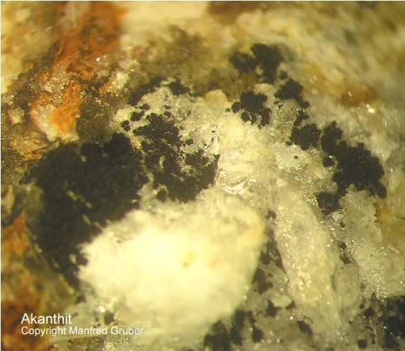 Grube Friedrich-Christian Mineralien Akanthit Schwarzwald