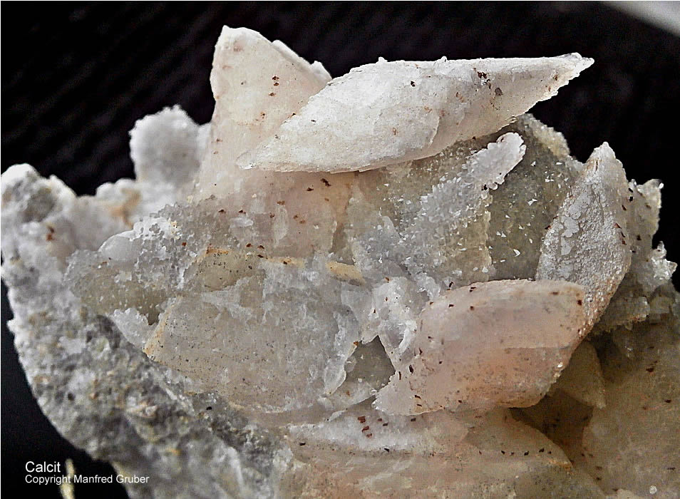 Grube Friedrich-Christian Mineralien Calcit Schwarzwald