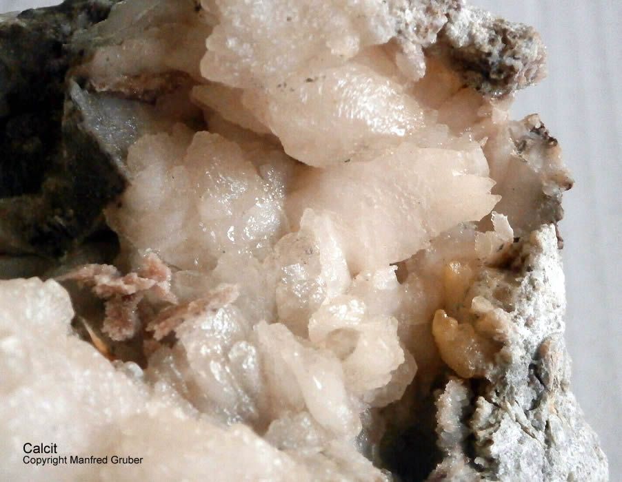 Grube Friedrich-Christian Mineralien Calcit Schwarzwald
