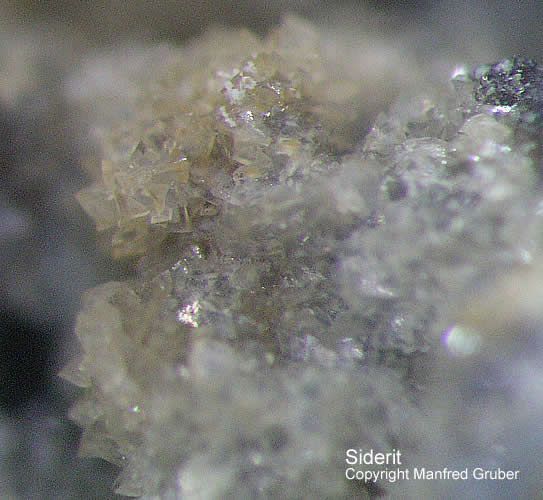 Grube Friedrich-Christian Mineralien Siderit Schwarzwald