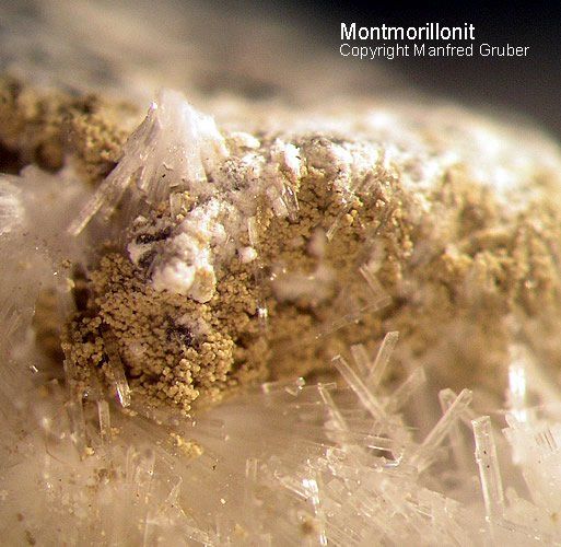 Vogelsberg Mineralien Gaulsberg Montmorillonit