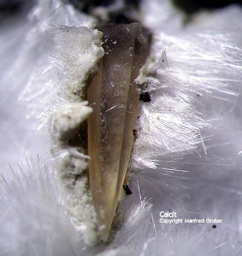 Vogelsberg Mineralien Gaulsberg Calcit