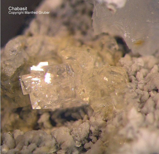 Vogelsberg Mineralien Gaulsberg Chabasit