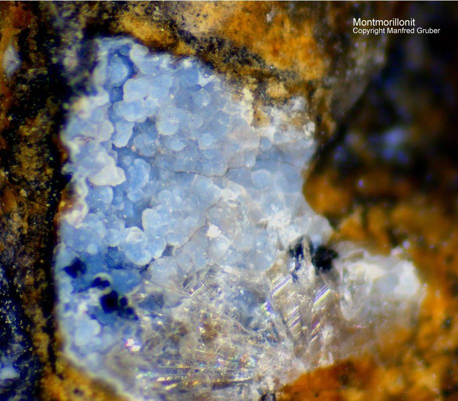 Vogelsberg Mineralien Gaulsberg Montmorillonit