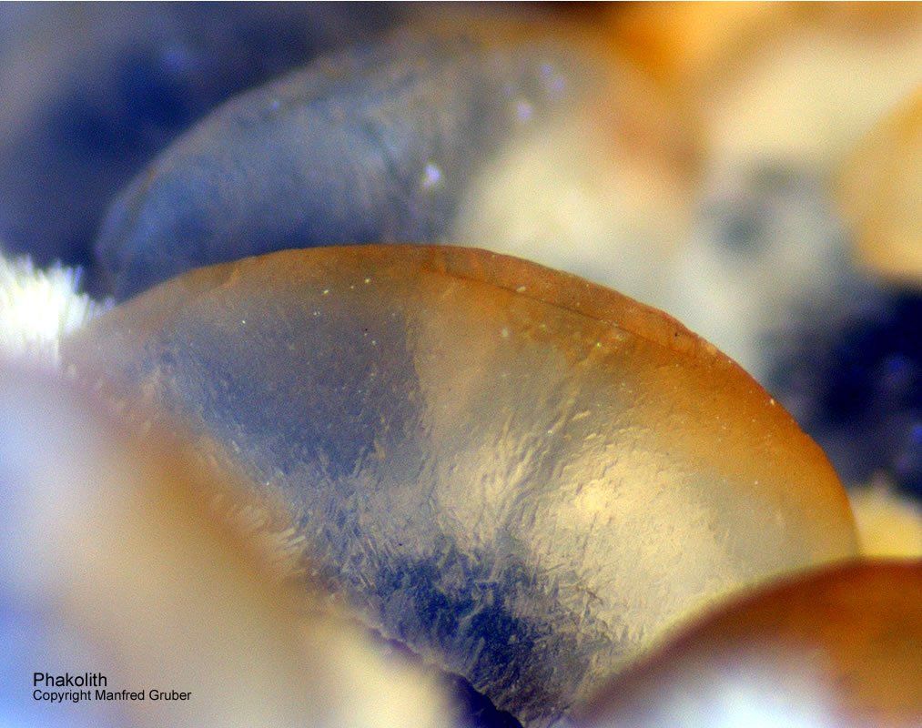 Vogelsberg Mineralien Gaulsberg Chabasit var. Phakolith