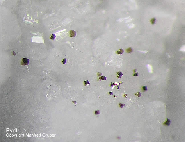 Vogelsberg Mineralien Gaulsberg Pyrit