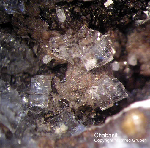 Vogelsberg Mineralien Gedern Chabasit