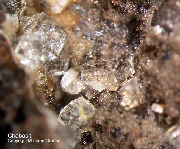 Vogelsberg Mineralien Gedern Chabasit