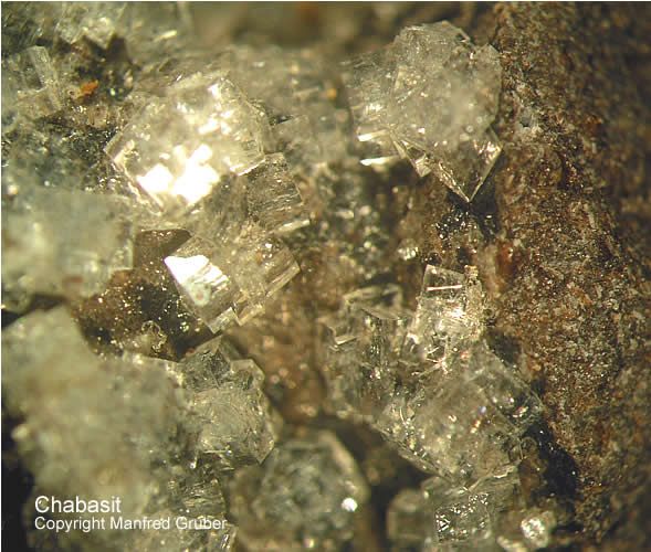 Vogelsberg Mineralien Gedern Chabasit