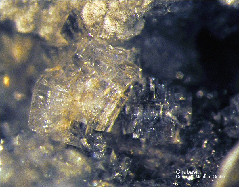 Vogelsberg Mineralien Gedern Chabasit