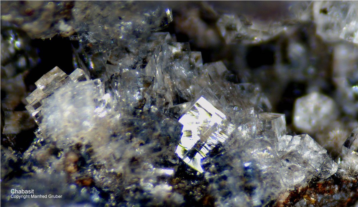 Vogelsberg Mineralien Gedern Chabasit