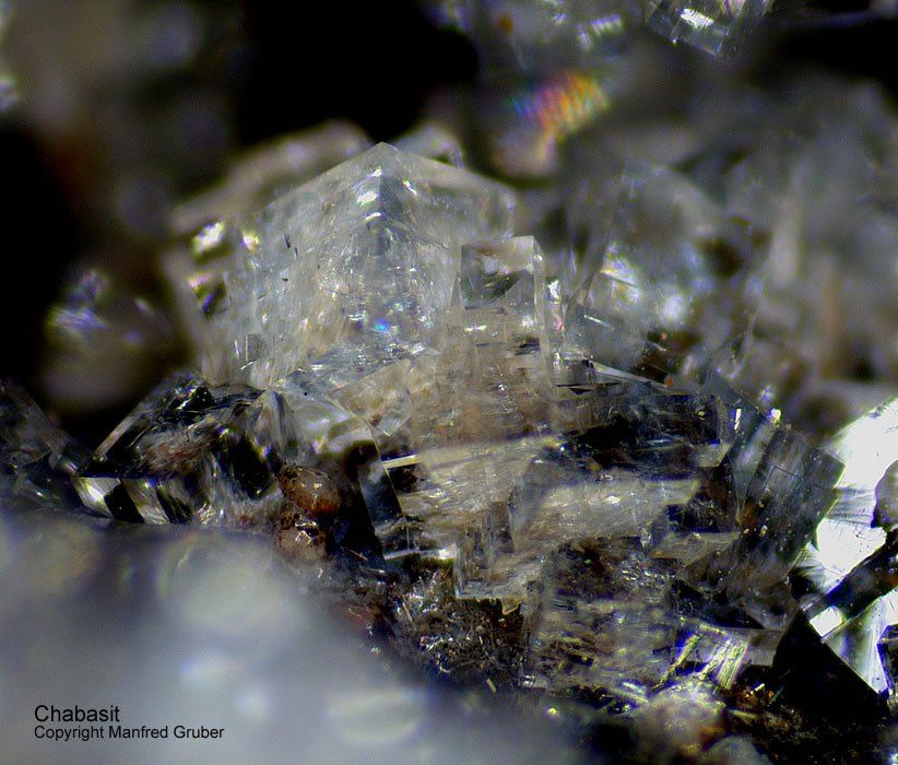 Vogelsberg Mineralien Gedern Chabasit