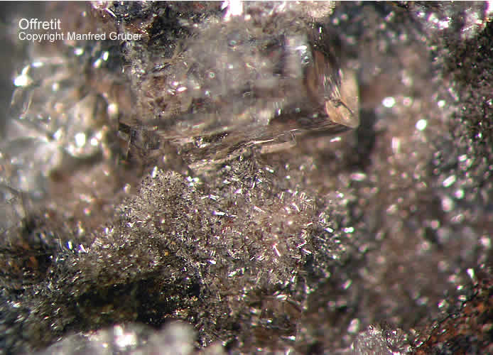 Vogelsberg Mineralien Gedern Offretit