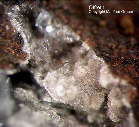 Vogelsberg Mineralien Gedern Offretit