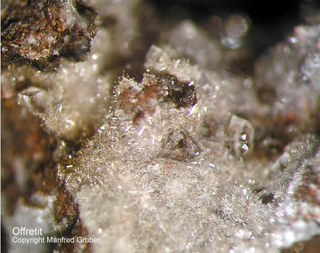 Vogelsberg Mineralien Gedern Offretit