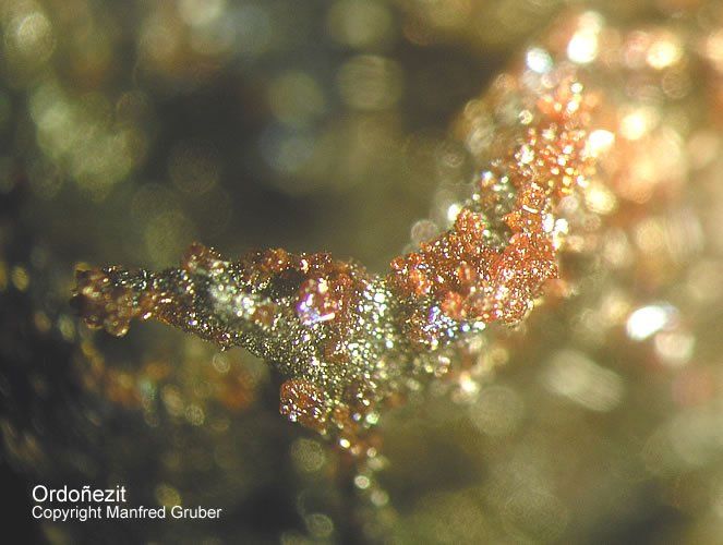 Sauerland Mineralien Genna Letmathe Ordoñezit