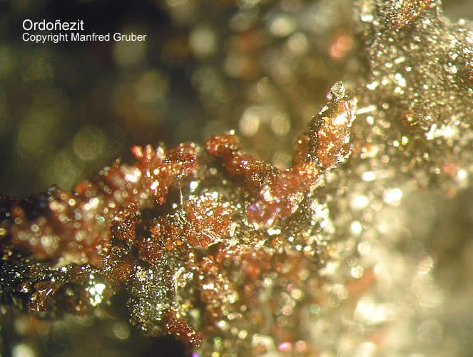 Sauerland Mineralien Genna Letmathe Ordoñezit