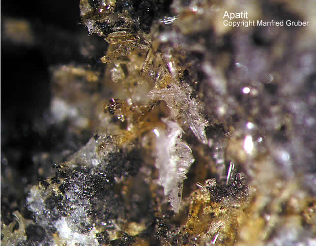 Sauerland Mineralien Genna Letmathe Apatit