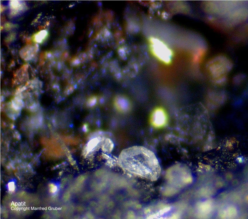 Sauerland Mineralien Genna Letmathe Apatit
