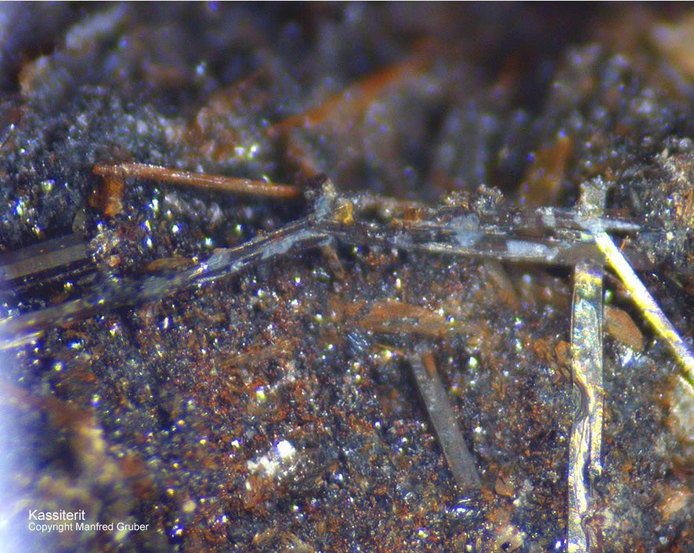 Sauerland Mineralien Genna Letmathe Kassiterit