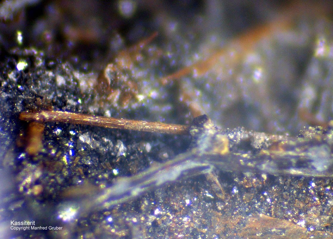 Sauerland Mineralien Genna Letmathe Kassiterit