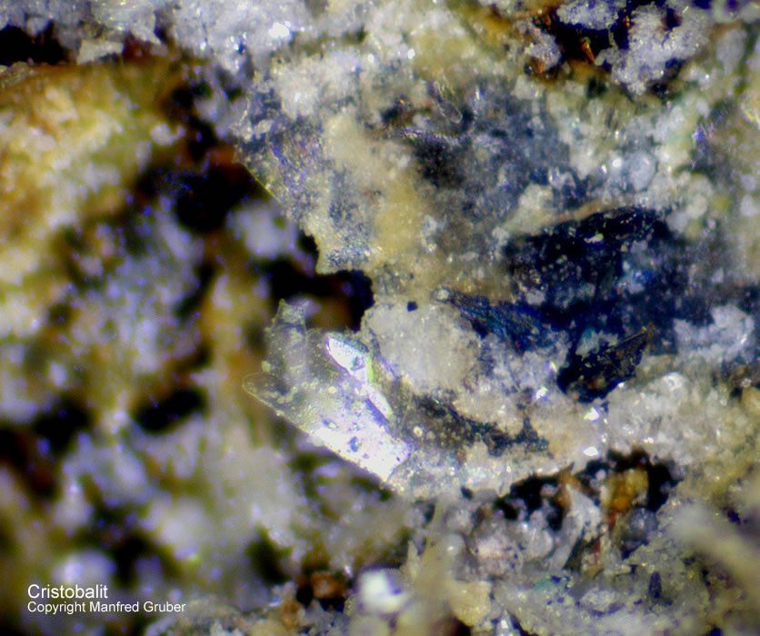 Sauerland Mineralien Genna Letmathe Cristobalit