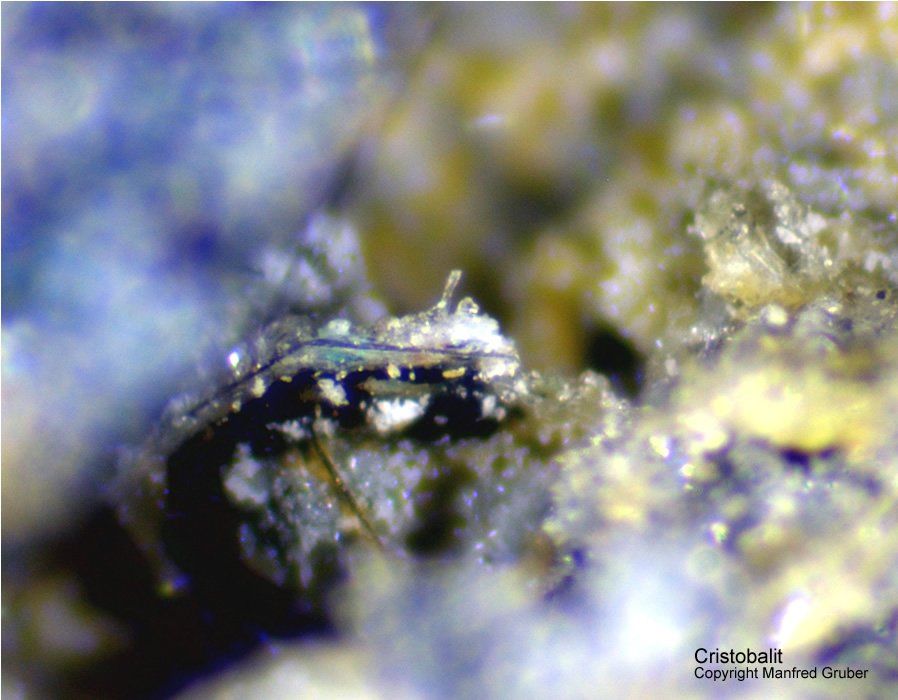 Sauerland Mineralien Genna Letmathe Cristobalit