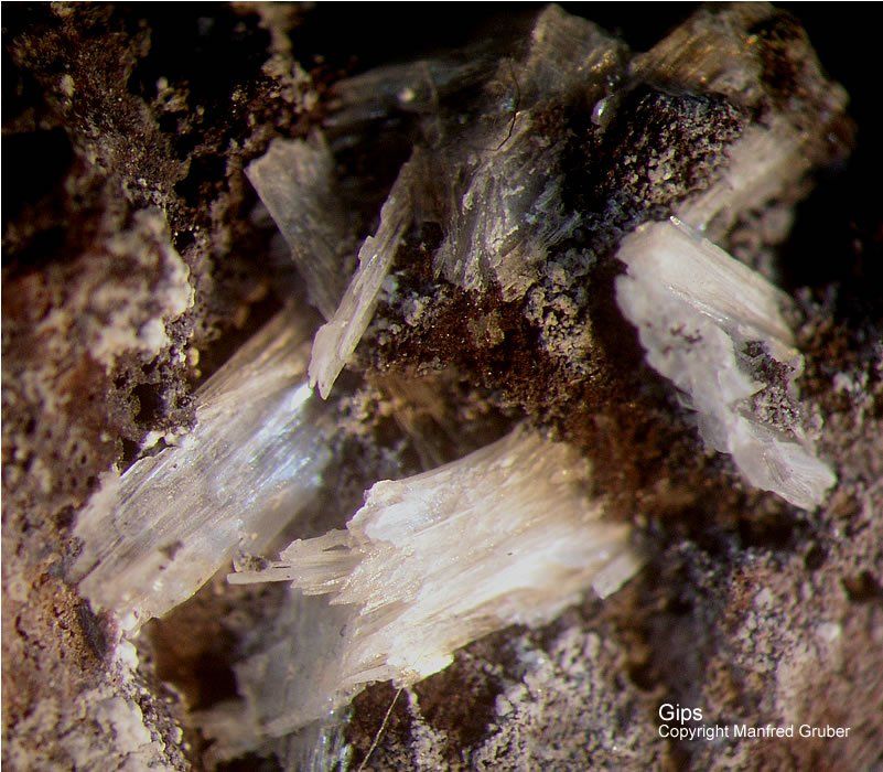 Sauerland Mineralien Genna Letmathe Gips