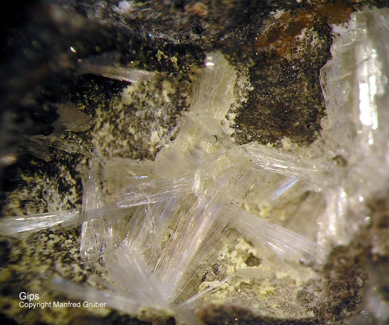 Sauerland Mineralien Genna Letmathe Gips