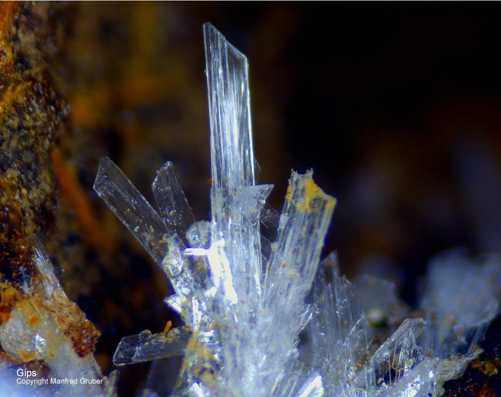 Sauerland Mineralien Genna Letmathe Gips