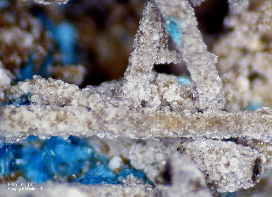 Sauerland Mineralien Genna Letmathe Hemimorphit