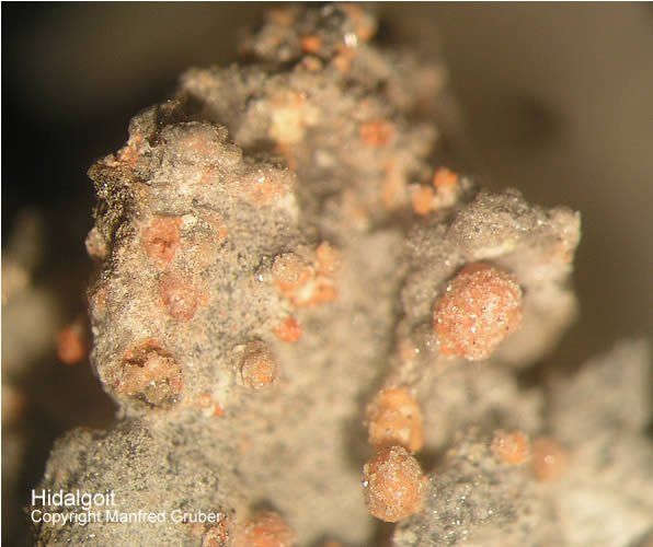 Sauerland Mineralien Genna Letmathe Hidalgoit