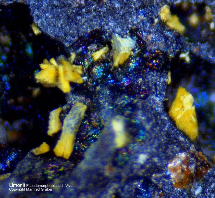 Sauerland Mineralien Genna Letmathe Limonit