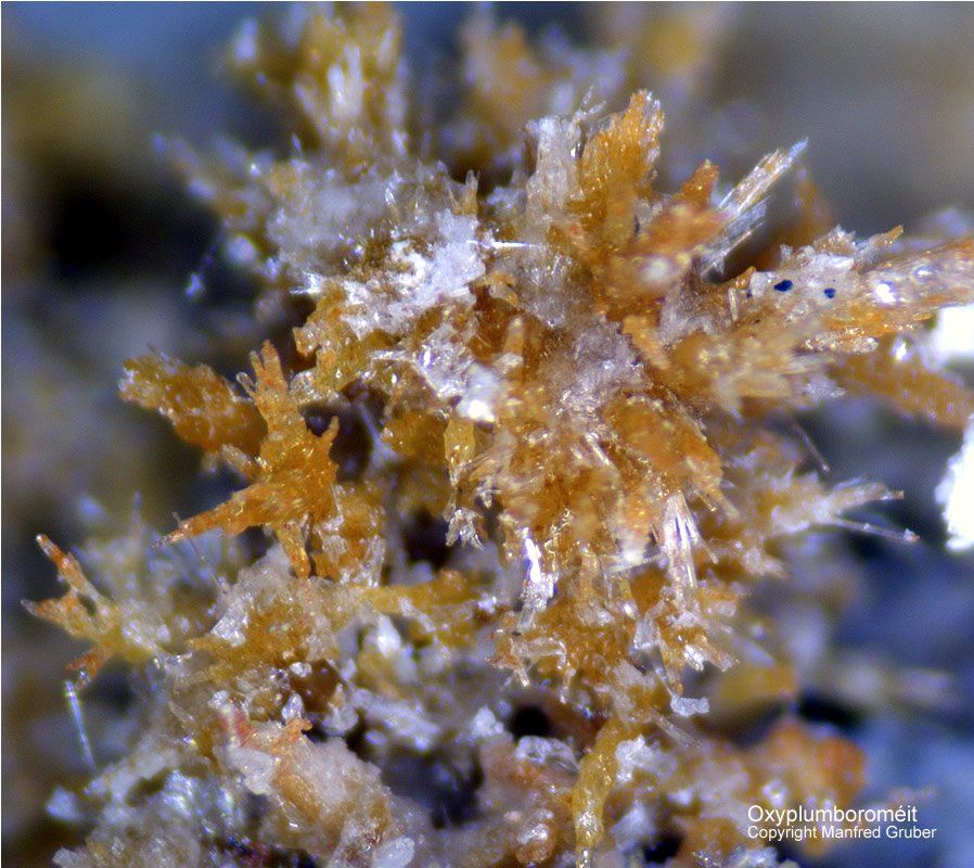 Sauerland Mineralien Genna Letmathe Oxyplumboroméit