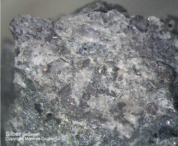 Sauerland Mineralien Genna Letmathe Silber