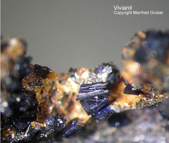 Sauerland Mineralien Genna Letmathe Vivianit