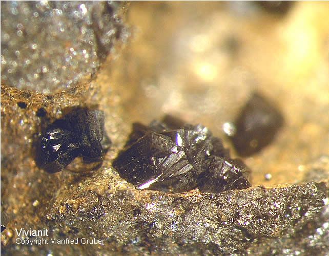 Sauerland Mineralien Genna Letmathe Vivianit