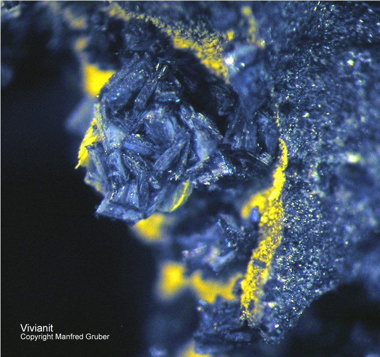 Sauerland Mineralien Genna Letmathe Vivianit