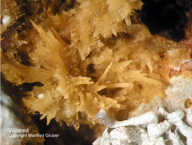 Sauerland Mineralien Genna Letmathe Willemit