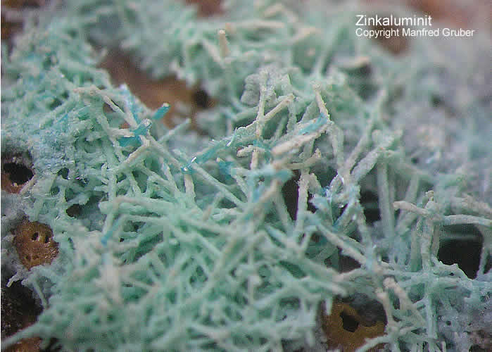 Sauerland Mineralien Genna Letmathe Zinkaluminit