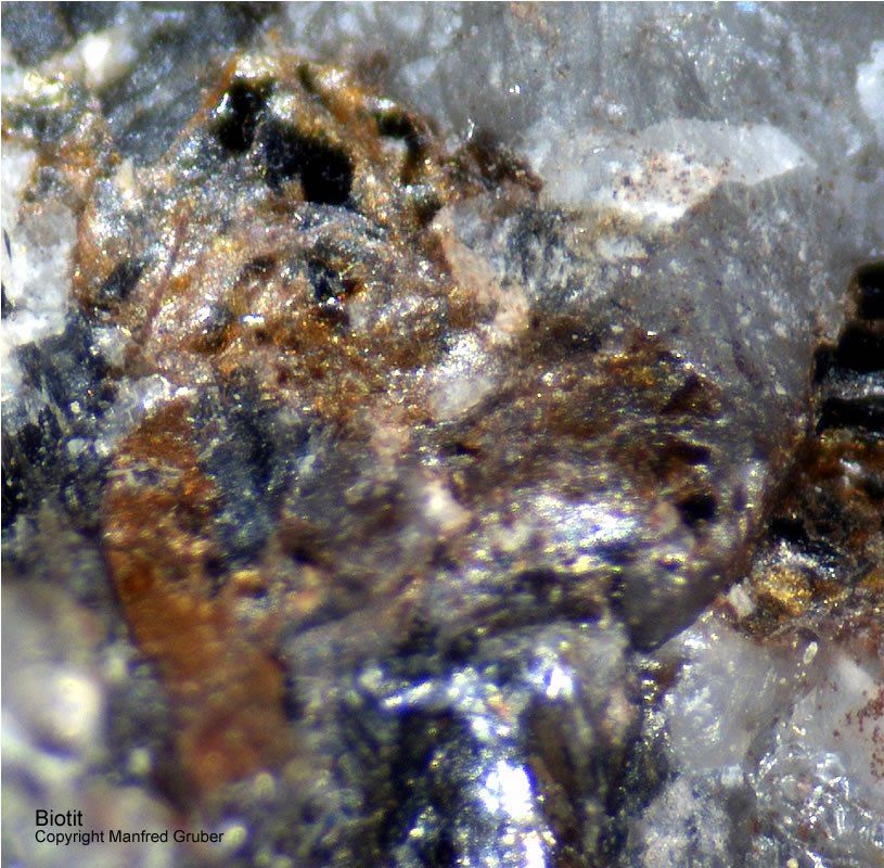 Schwarzwald Mineralien Grube Gremmelsbach Biotit