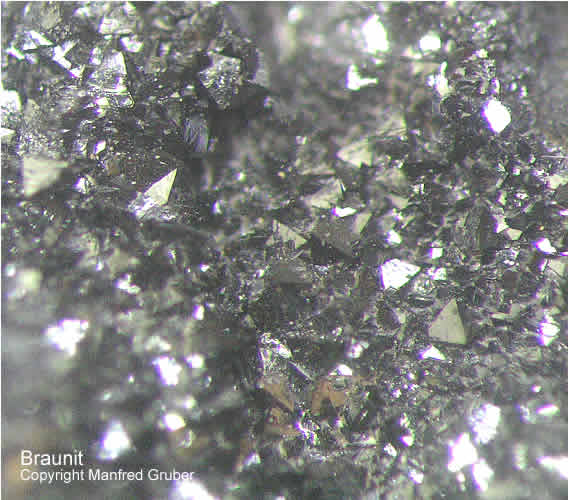 Schwarzwald Mineralien Grube Gremmelsbach Braunit