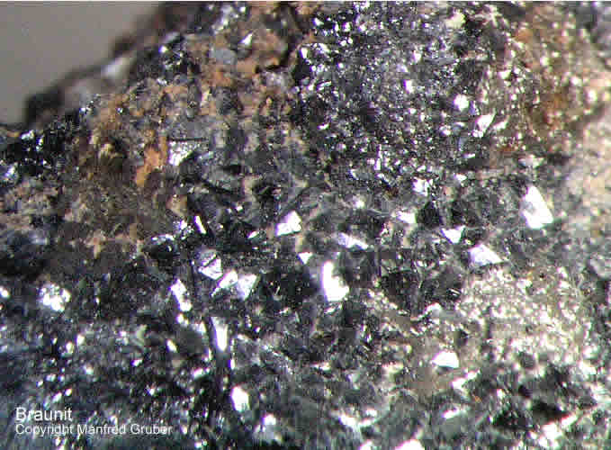 Schwarzwald Mineralien Grube Gremmelsbach Braunit
