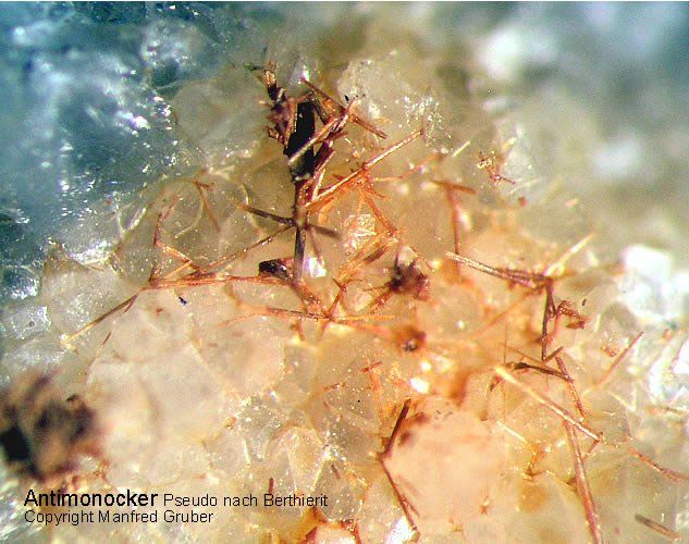 Schwarzwald Mineralien Grube Gründenwald Antimonocker