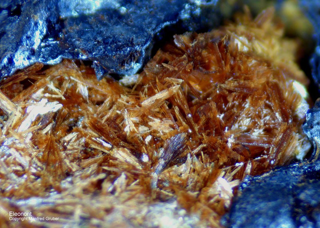 Hessen Mineralien Grube Gutglück Eleonorit