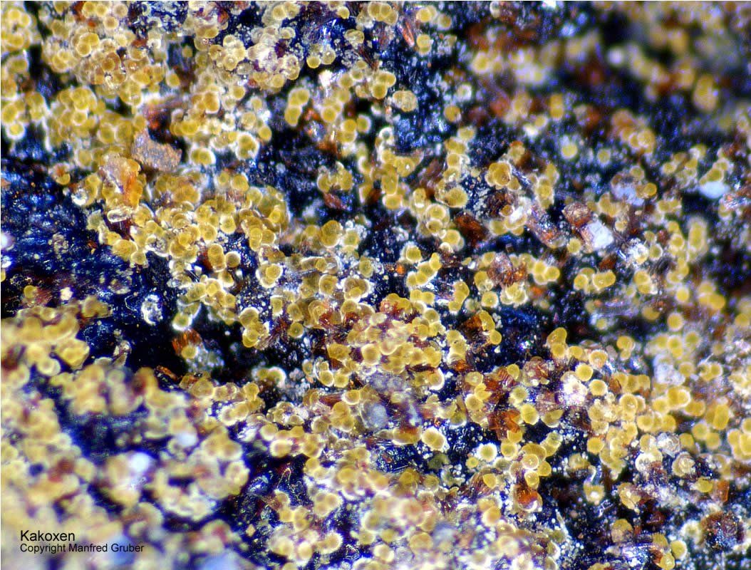 Hessen Mineralien Grube Gutglück Kakoxen